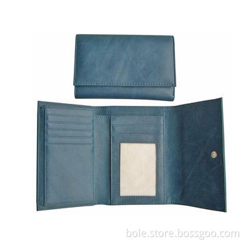 Men wallet with multiple pockets for card and cash, OEM design welcome